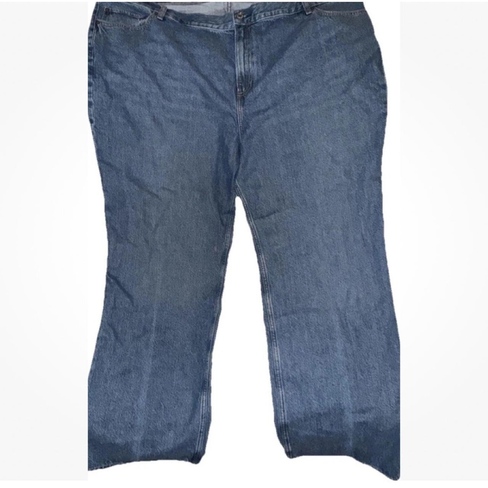 Abercrombie & Fitch The Loose High Rise Medium Wash  NWT Women's 37 Long